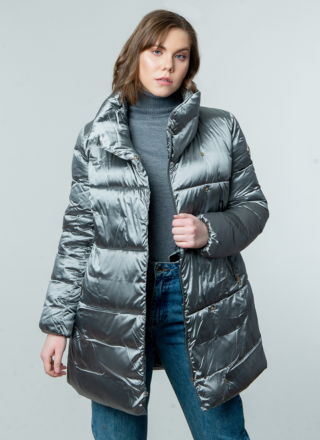 

Куртка женская Каляев 58005 серая 46 RU, 58005