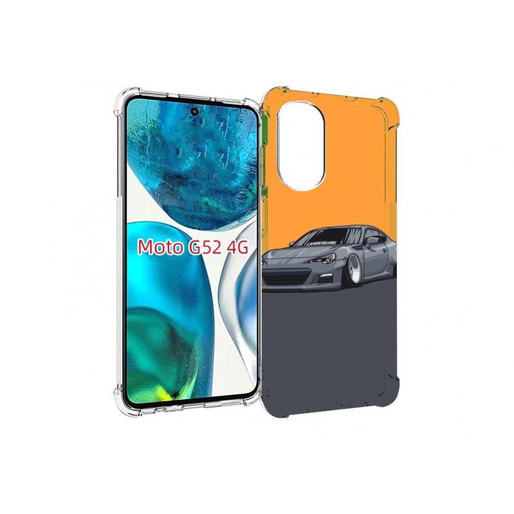 

Чехол MyPads Спорт-кар для Motorola Moto G82 / Moto G52, Прозрачный, Tocco