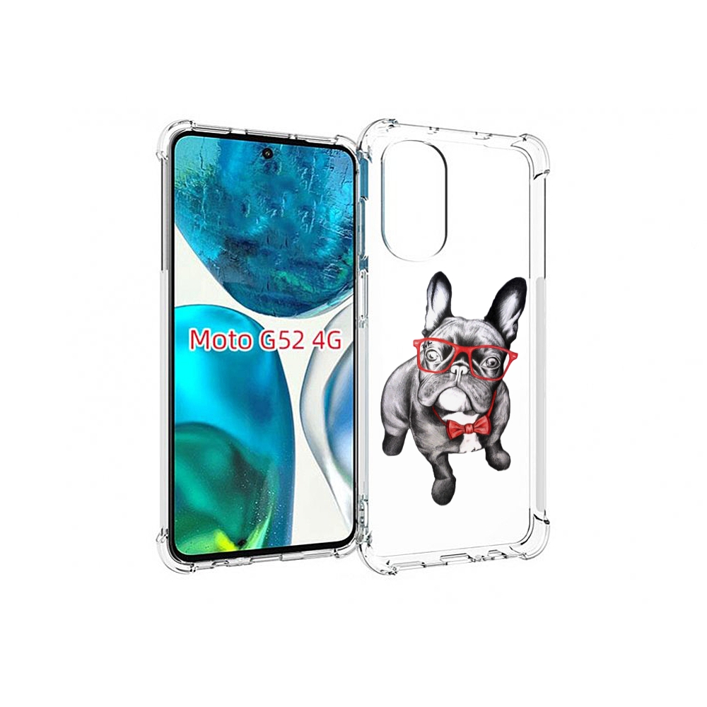 

Чехол MyPads Стильняга для Motorola Moto G82 / Moto G52, Прозрачный, Tocco