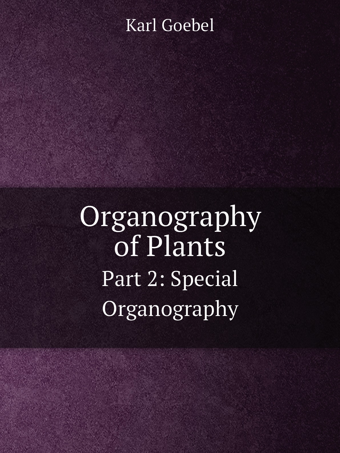

Organography of Plants