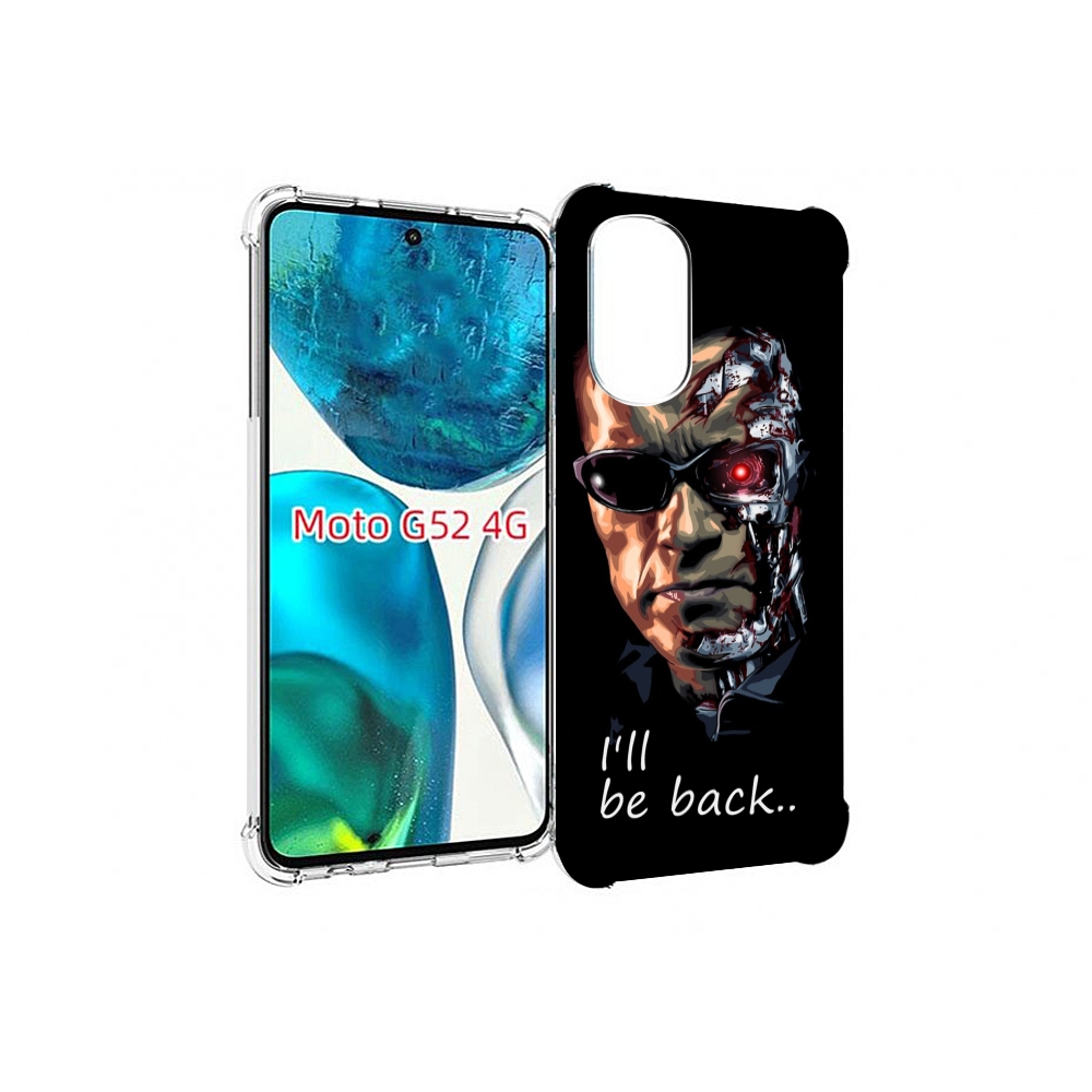 

Чехол MyPads Терминатор для Motorola Moto G82 / Moto G52, Прозрачный, Tocco