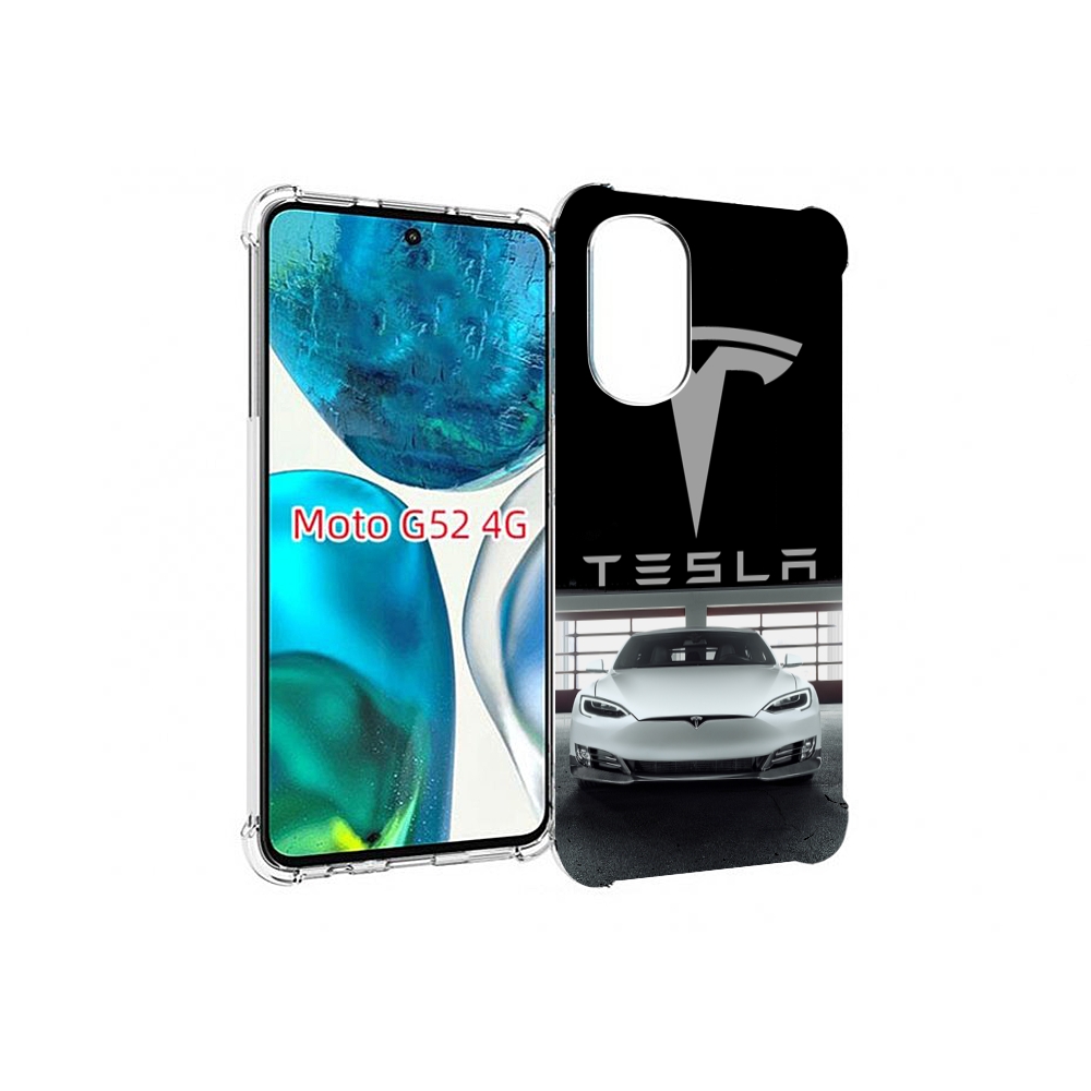 

Чехол MyPads Тесла для Motorola Moto G82 / Moto G52, Прозрачный, Tocco