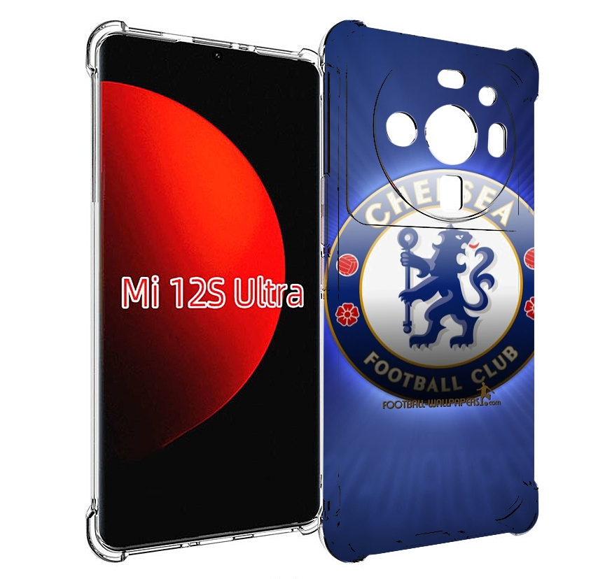 

Чехол MyPads фк челси лондон мужской для Xiaomi 12S Ultra, Прозрачный, Tocco