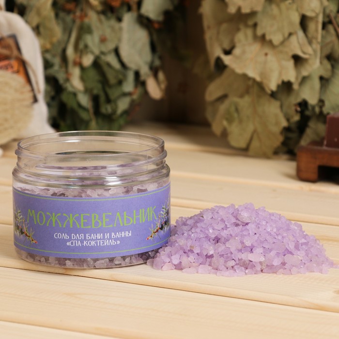 

Добропаровъ Соль для бани и ванны в банке "Можжевельник" 300 гр Добропаровъ