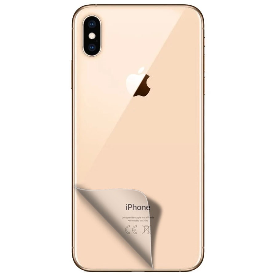 

Пленка защитная гидрогелевая Krutoff для iPhone XS Max задняя сторона (матовая)