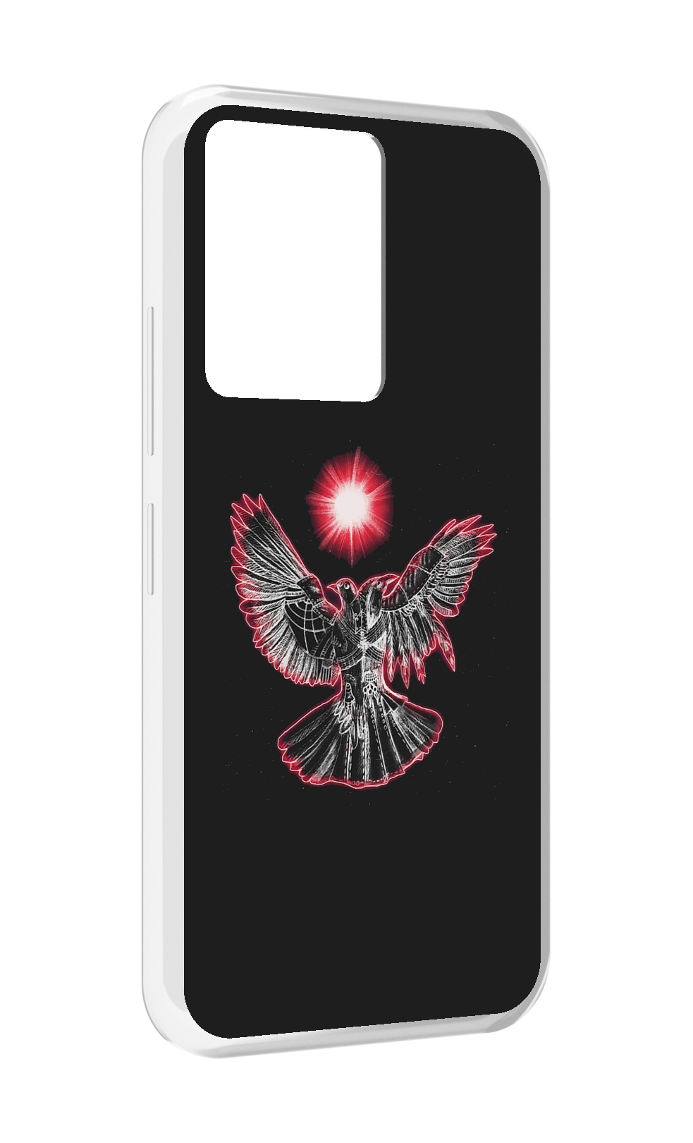 

Чехол Mypads Pyrokinesis Валькирия Для Infinix Note 12 5G X671/Note 12 Pro 5G, Прозрачный, Tocco