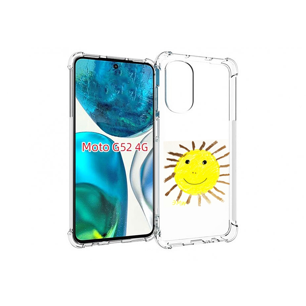 

Чехол MyPads Улыбнись, дурак! Morgenshtern для Motorola Moto G82 / Moto G52, Прозрачный, Tocco