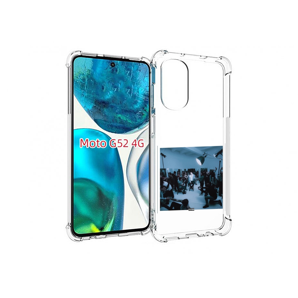 

Чехол MyPads Уроборос Скриптонит для Motorola Moto G82 / Moto G52, Прозрачный, Tocco