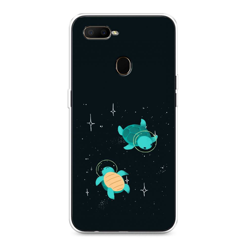 

Чехол Awog на Oppo A5s "Черепашки космонавты", Разноцветный, 252350-4
