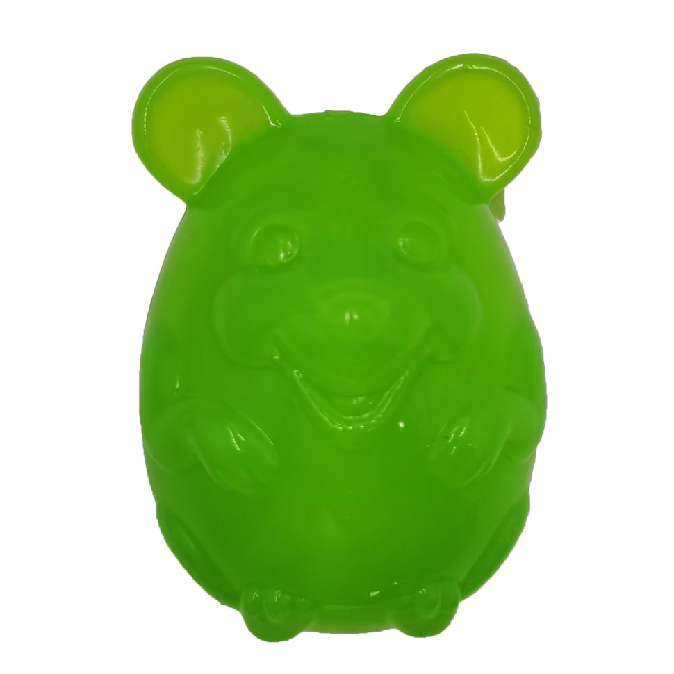 

Игрушка для собак Petpark Ежик с пищалкой, зеленый, 8 см