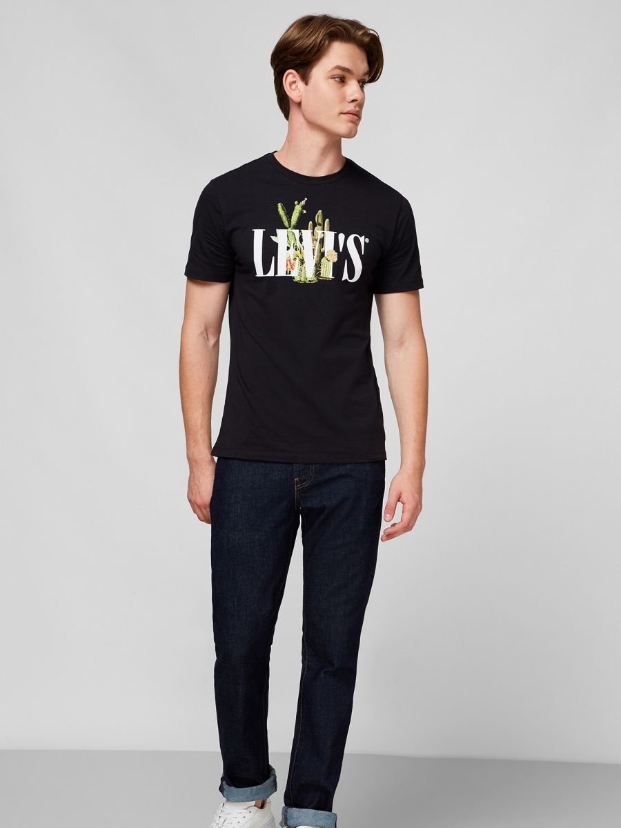 

Футболка мужская Levi's 22491-0733 черная M, 22491-0733