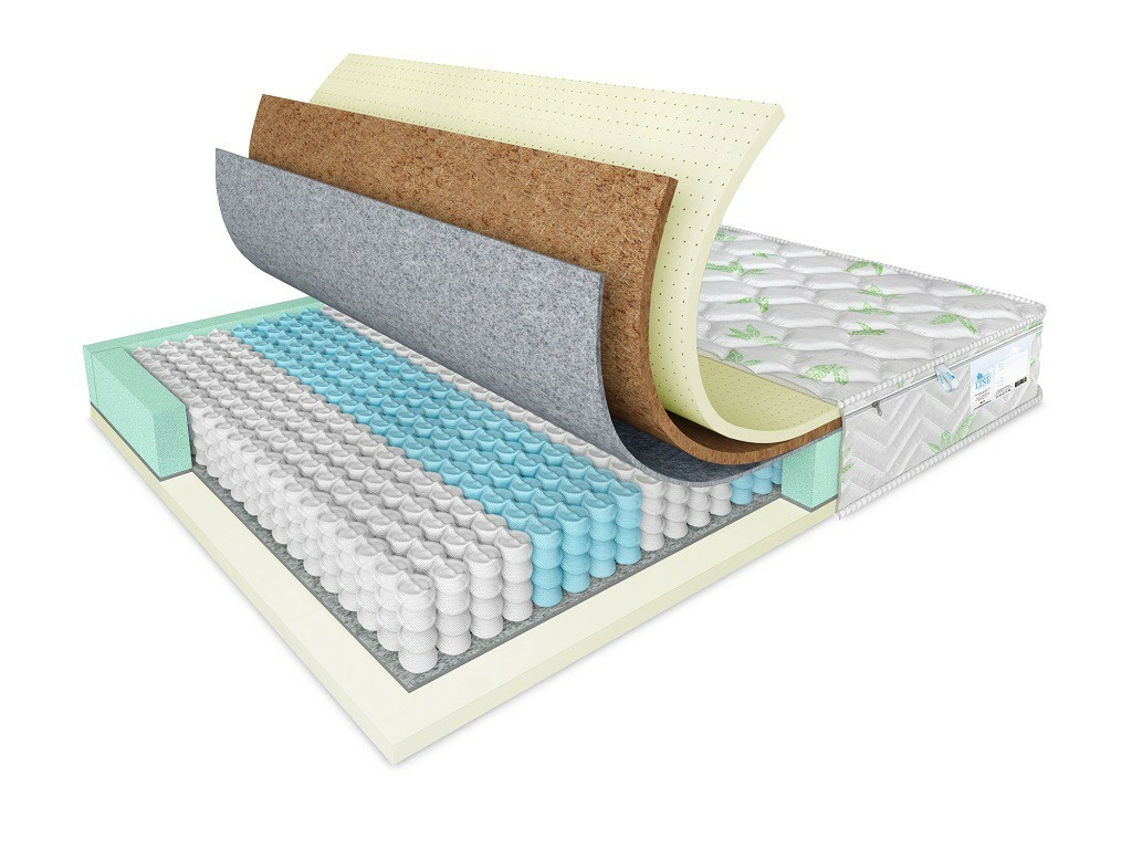 

Матрас Comfort Line HardStyle-Life TFK 105х180, Бежевый;белый;серый;серебристый, HardStyle-Life TFK