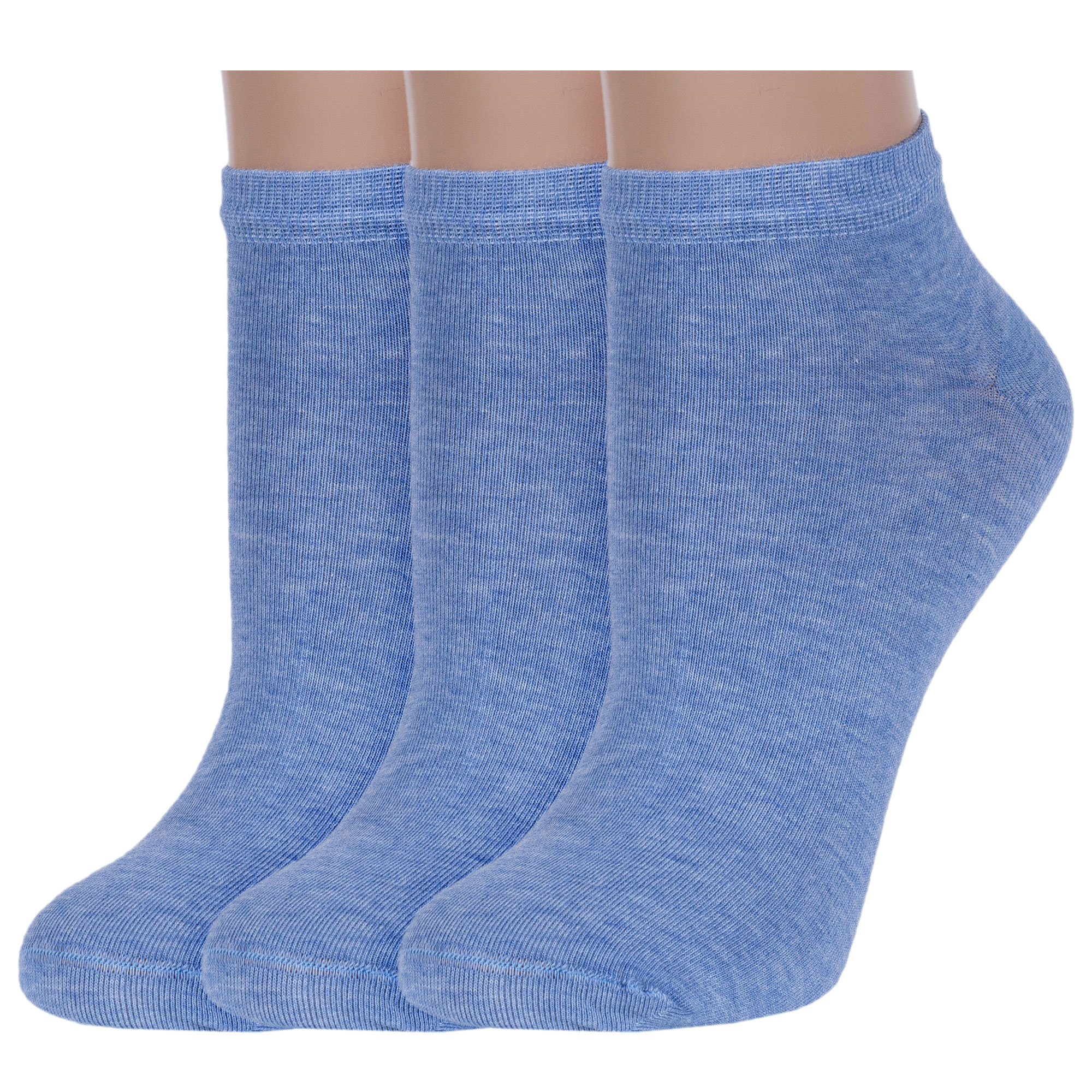 

Комплект носков женских Rusocks 3-Ж-1700 синих 23-25, 3-Ж-1700
