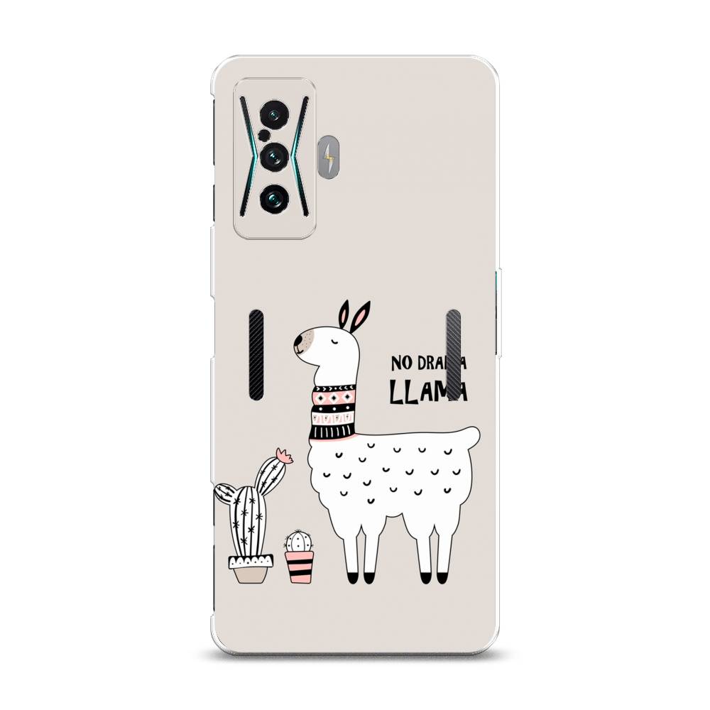

Чехол Awog на Xiaomi Redmi K50 GE/F4 GT "No drama LLama", Разноцветный, 314350-2