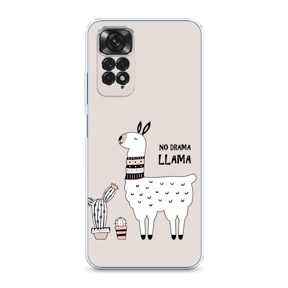 

Чехол Awog на Xiaomi Redmi Note 11 4G Global/Redmi Note 11S "No drama LLama", Разноцветный, 312850-2