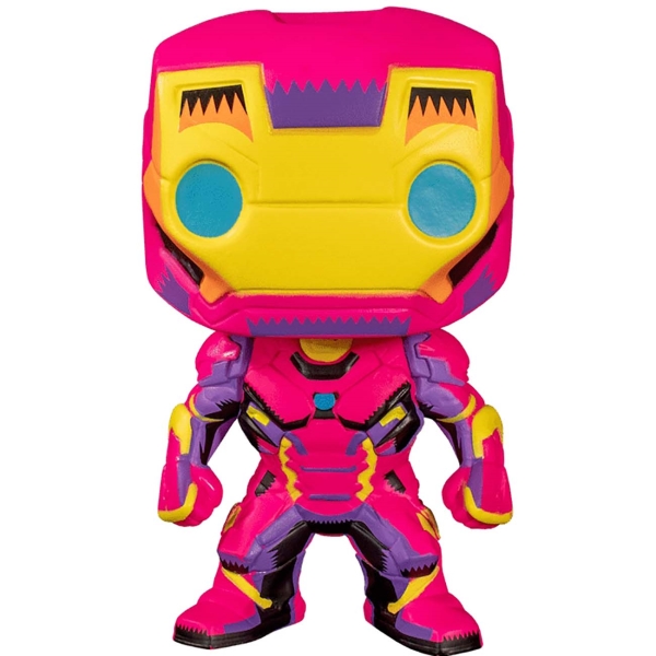 фото Фигурка funko pop! iron man: black light: iron man (exc)