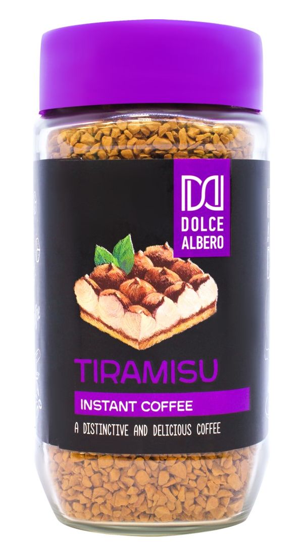 Кофе Лента с ароматом тирамису растворимый 95 г