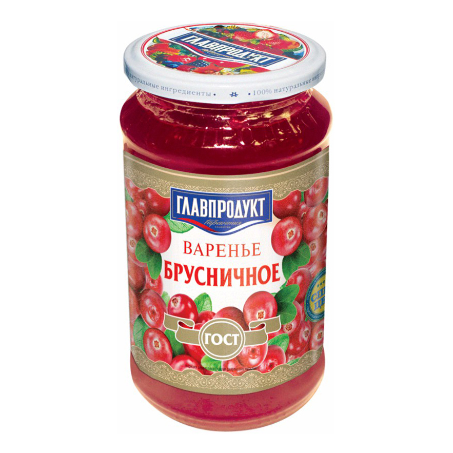 

Варенье Главпродукт брусничное 550 г