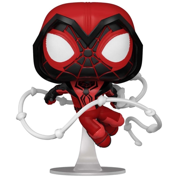 фото Фигурка funko pop! spider-man: miles crimson cowl suit