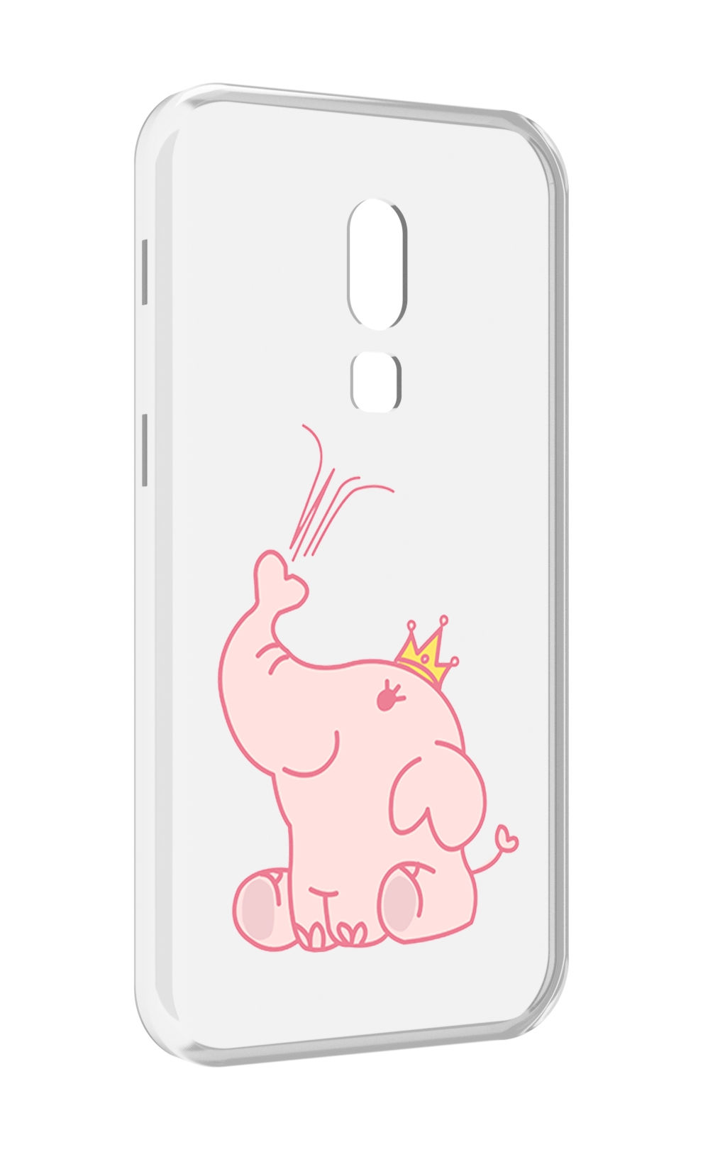 

Чехол MyPads слоник-принц детский для Meizu V8, Прозрачный, Tocco