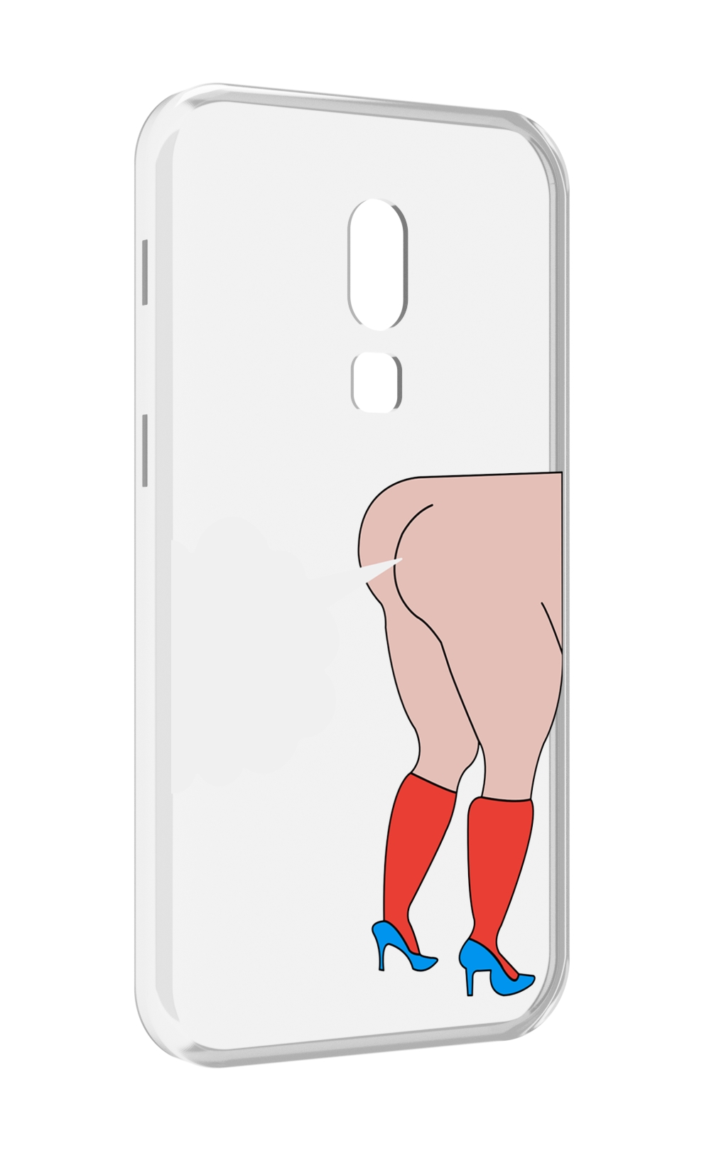 

Чехол MyPads смешная-ситуация детский для Meizu V8, Прозрачный, Tocco