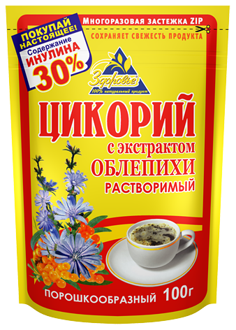

Цикорий Здоровье С экстрактом облепихи 100 г