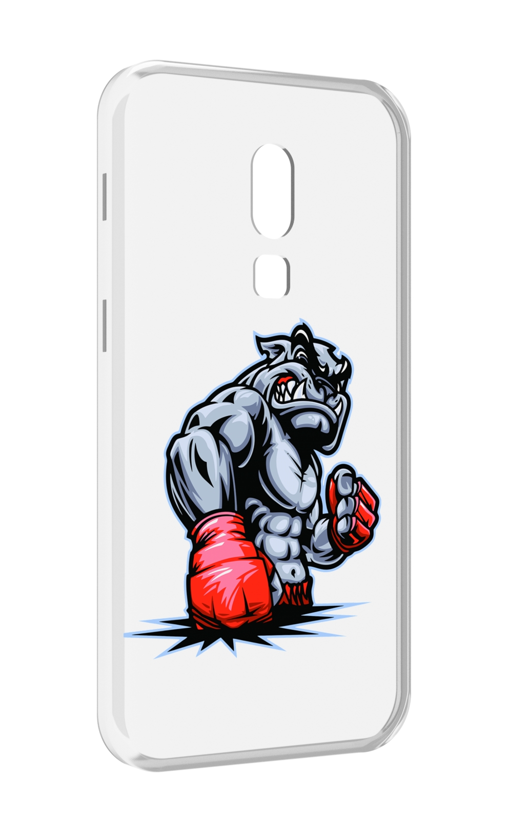 

Чехол MyPads собака-боксер для Meizu V8, Прозрачный, Tocco
