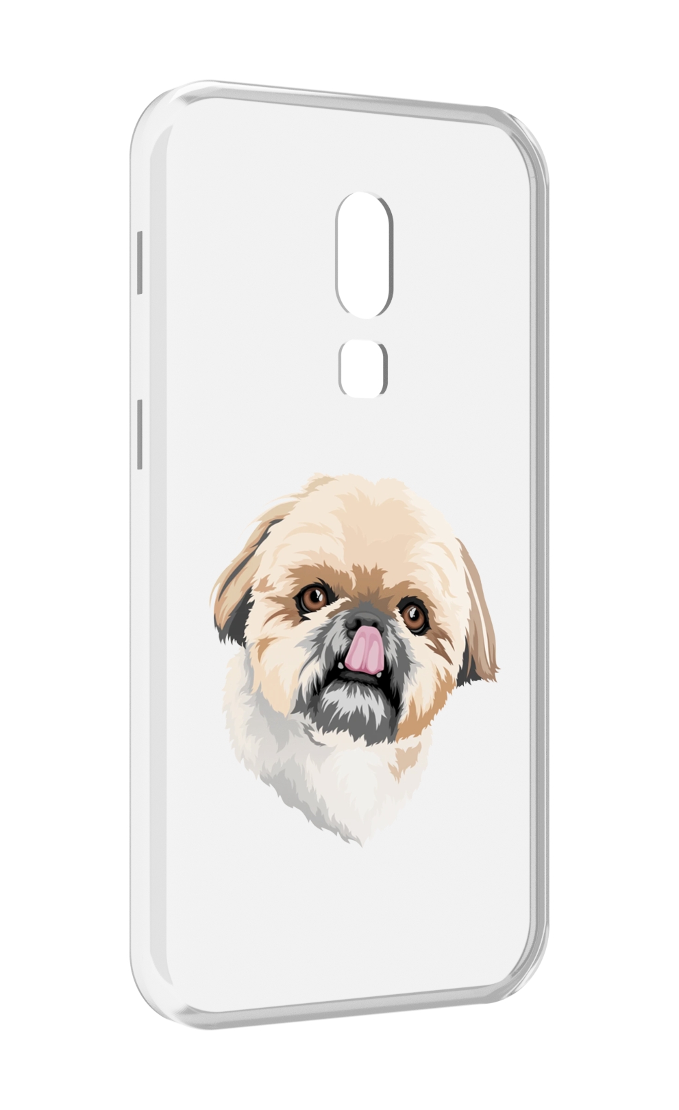 

Чехол MyPads собачка-с-язычком для Meizu V8, Прозрачный, Tocco