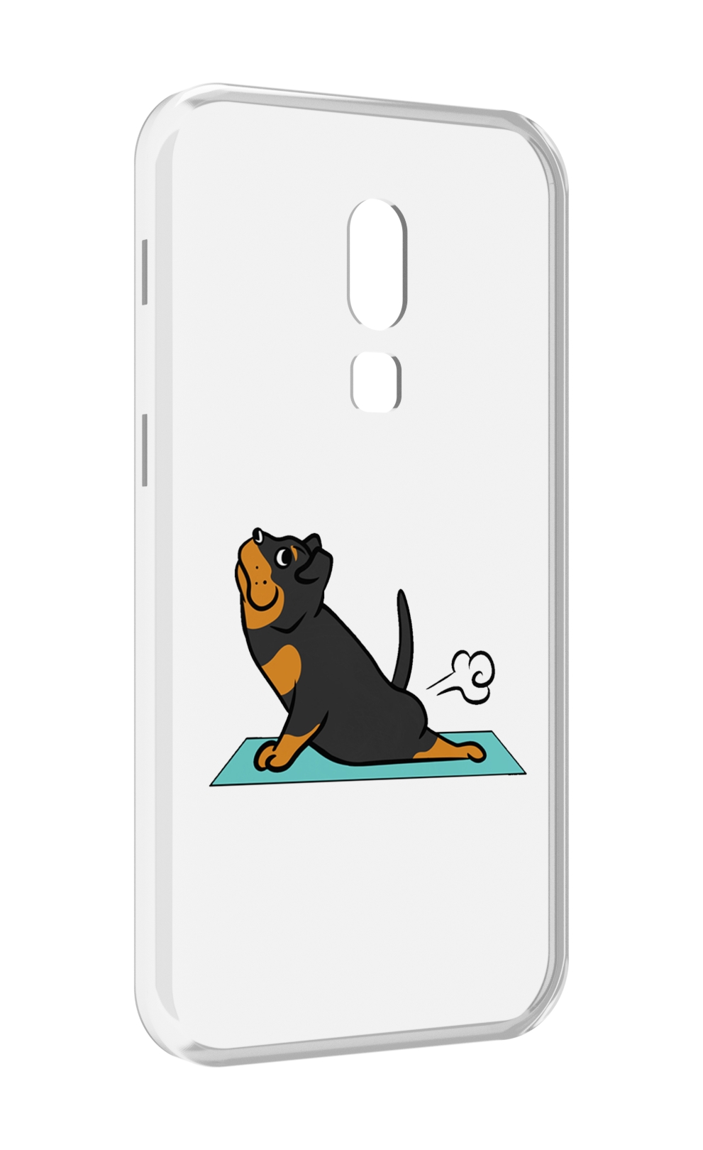 

Чехол MyPads спортивная-собачка для Meizu V8, Прозрачный, Tocco