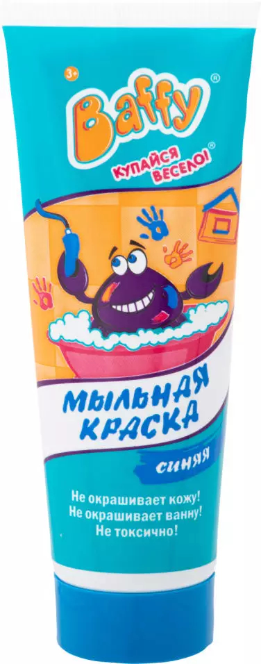 

Мыльная краска Baffy для купания детская 75 мл в ассортименте