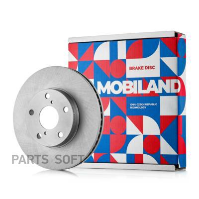 

MOBILAND 416101271 Диск тормозной передний вентилируемый D275мм для а/м TOYOTA RAV 4 II _A