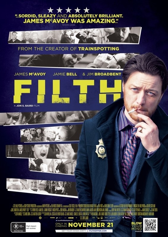 

Постер к фильму "Грязь" (Filth) Оригинальный 68,6x96,5 см