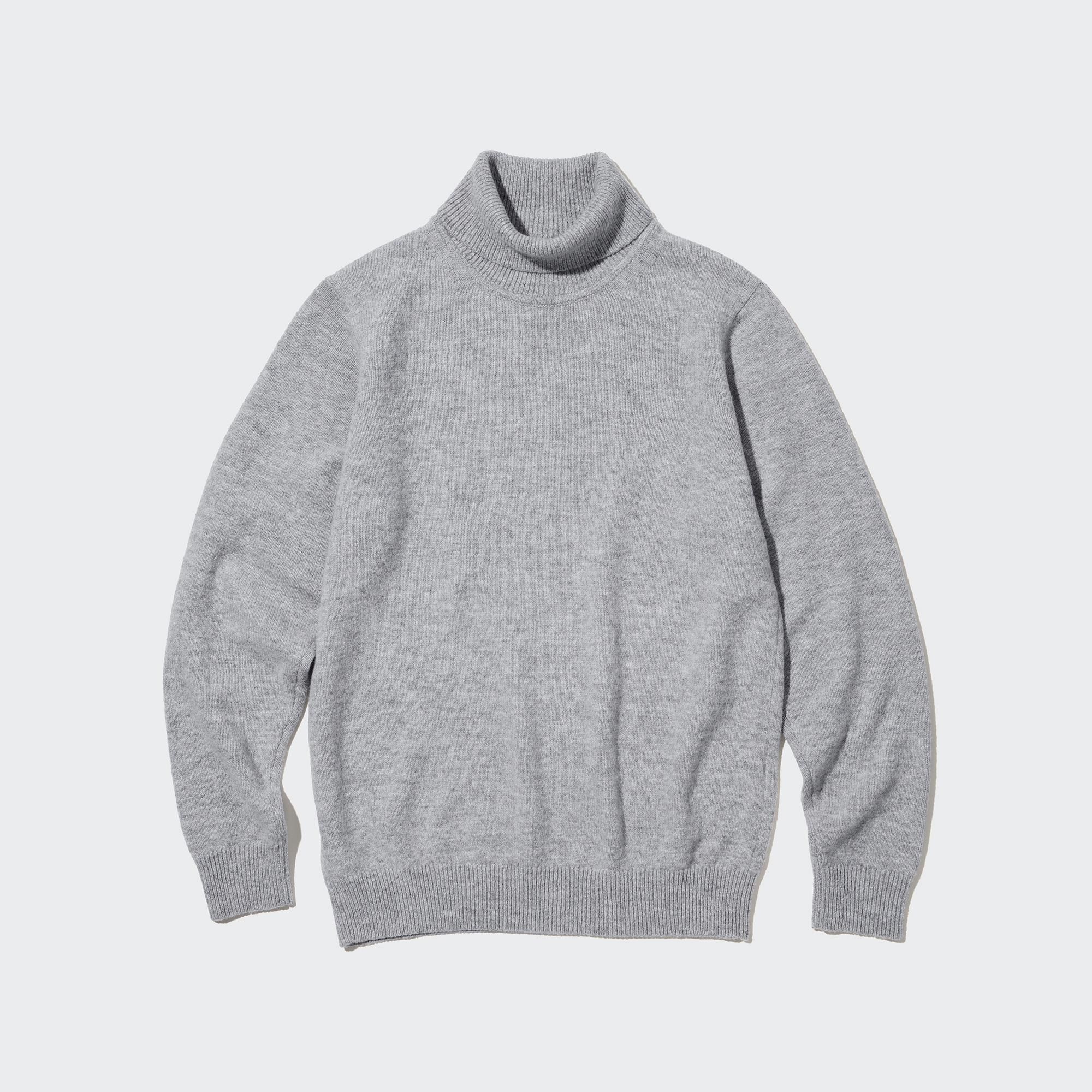 

Свитер мужской UNIQLO 460942 серый L, 460942