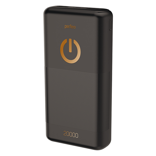 фото Внешний аккумулятор perfeo powerbank 20000 mah black (pf_b4298)