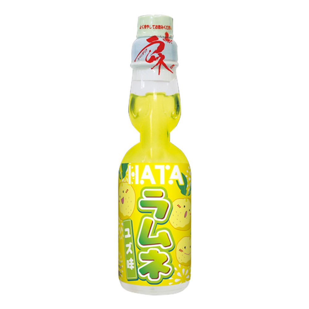 Газированный напиток Hatakosen Ramune со вкусом Юдзу 0,2 л