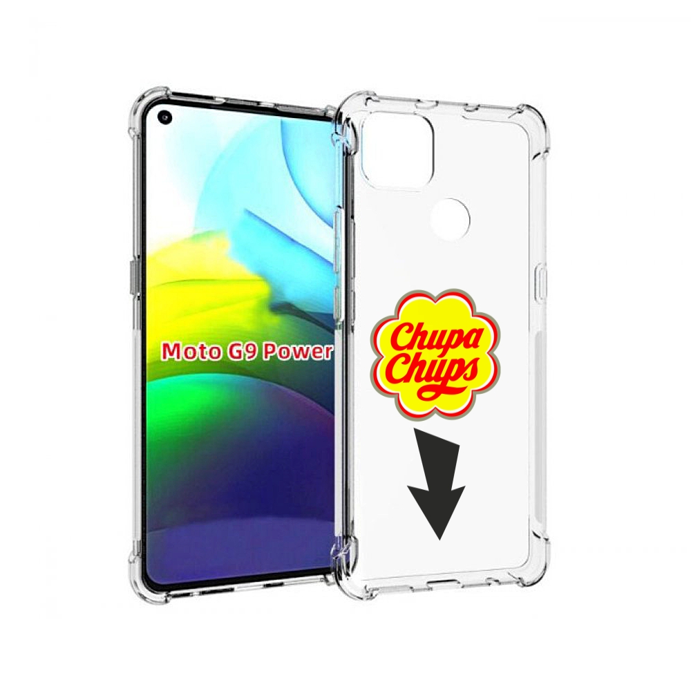 

Чехол MyPads чупа чупс для Motorola Moto G9 Power, Прозрачный, Tocco