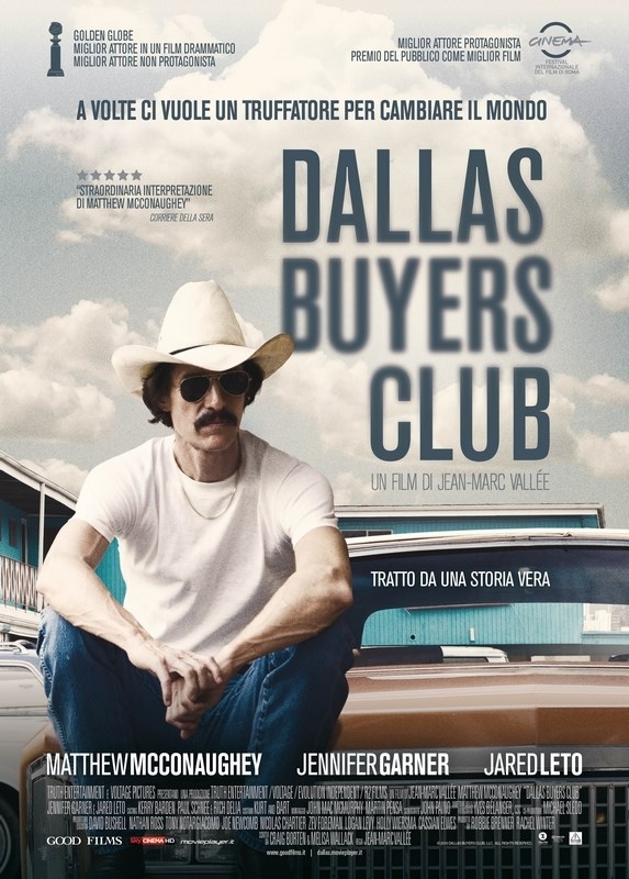 

Постер к фильму "Далласский клуб покупателей" (Dallas Buyers Club) 50x70 см