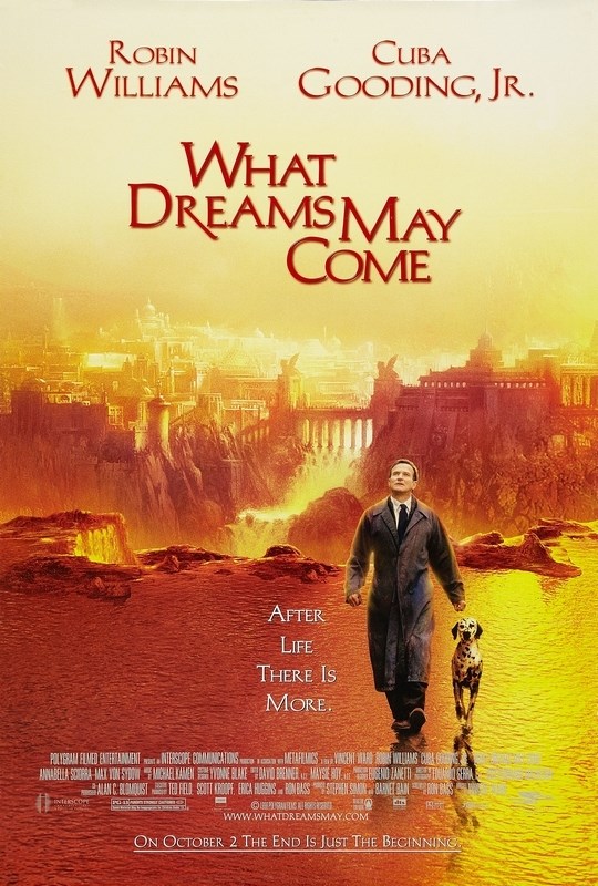 

Постер к фильму "Куда приводят мечты" (What Dreams May Come) Оригинальный 68,6x101,6 см