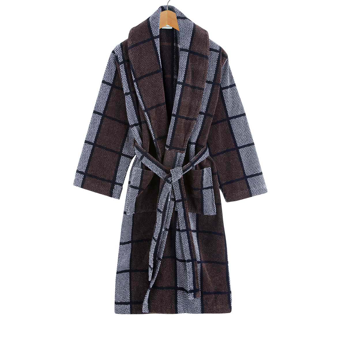 

Домашний халат мужской Arya Jaylin коричневый 2XL, Jaylin