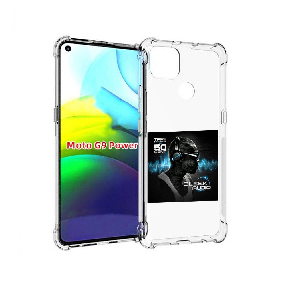 

Чехол MyPads 50 Cent - Sleek Audio для Motorola Moto G9 Power, Прозрачный, Tocco