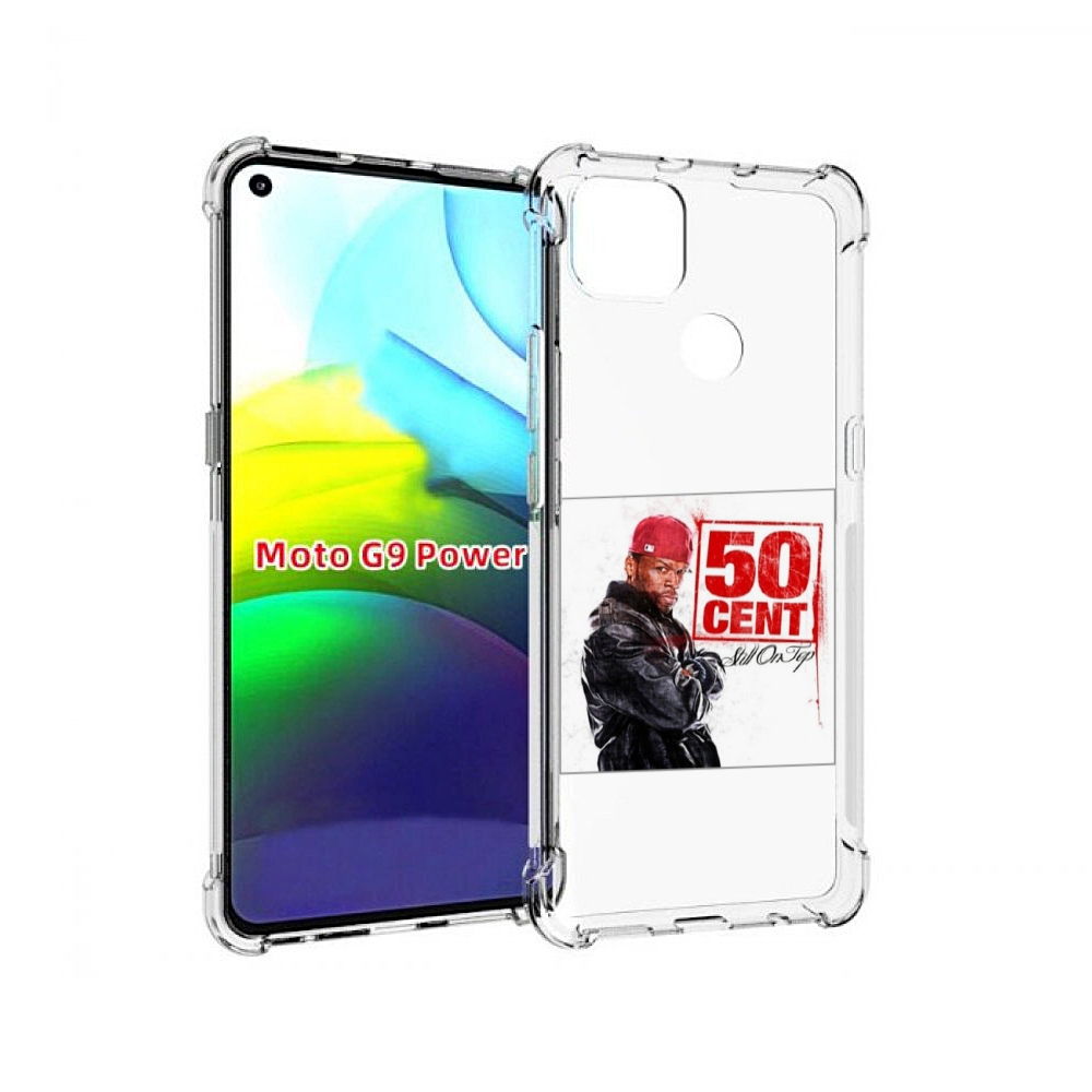 

Чехол MyPads 50 Cent - Still On Top для Motorola Moto G9 Power, Прозрачный, Tocco