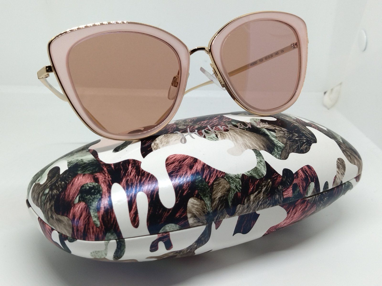 Солнцезащитные очки женские Hickmann 3053 пудровые