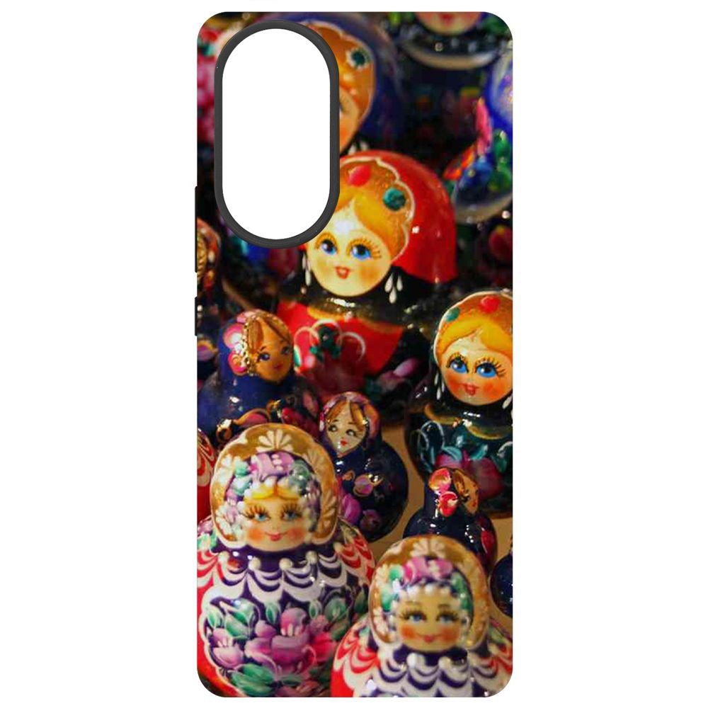 

Чехол-накладка Krutoff Soft Case Матрешка для Huawei Nova 9