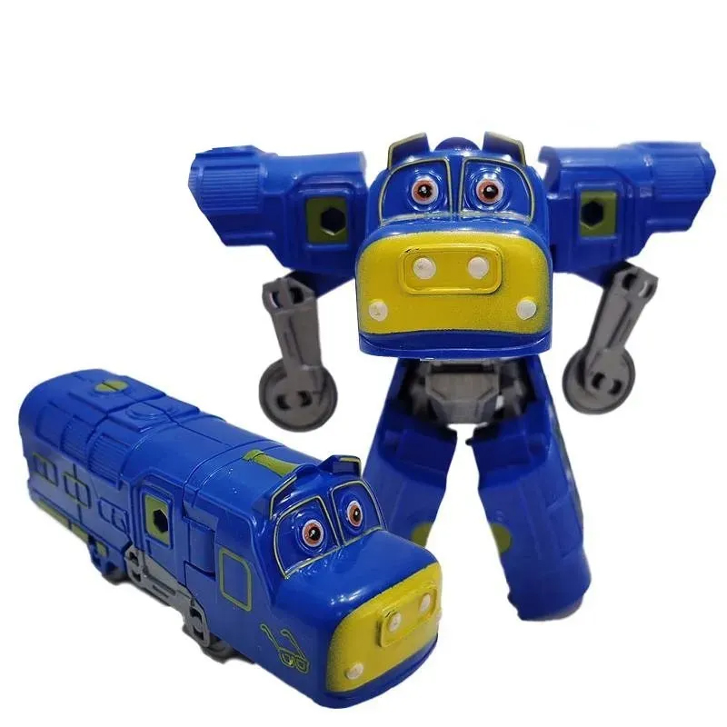 

Трансформер Chuggington Брюстер Brewster - Робот Поезд синий (не оригинал), RA03006680160