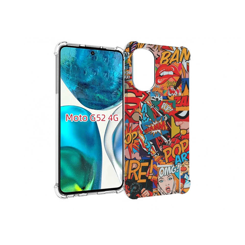 

Чехол MyPads Фон для Motorola Moto G82 / Moto G52, Прозрачный, Tocco