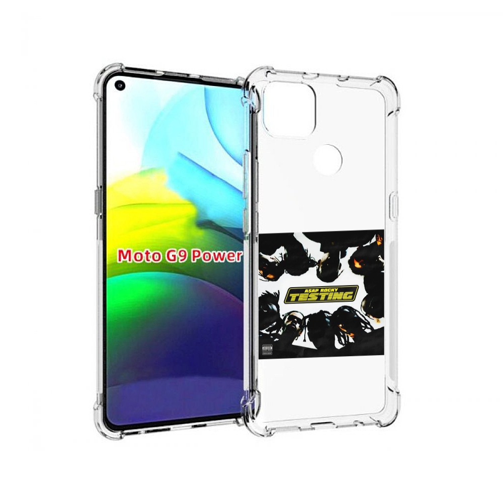 

Чехол MyPads ASAP Rocky - TESTING для Motorola Moto G9 Power, Прозрачный, Tocco