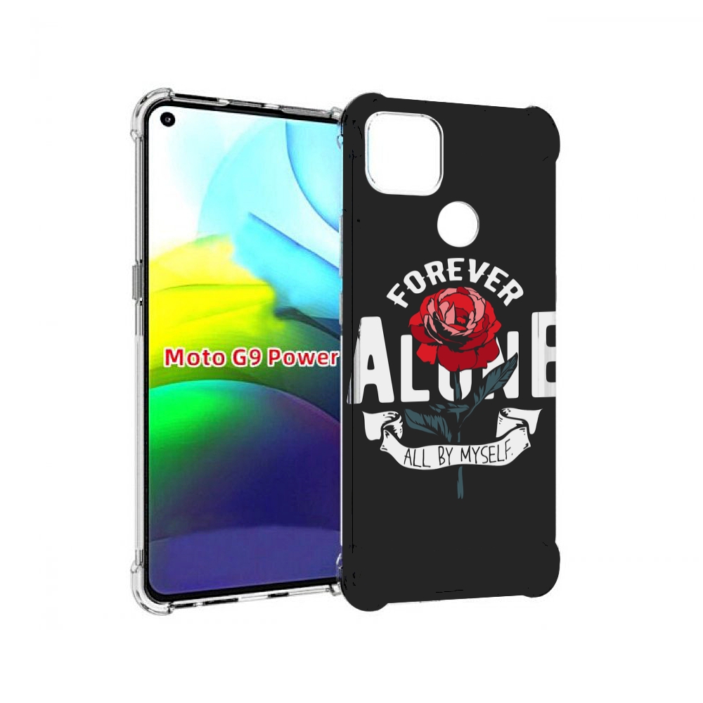 

Чехол MyPads Alone для Motorola Moto G9 Power, Прозрачный, Tocco