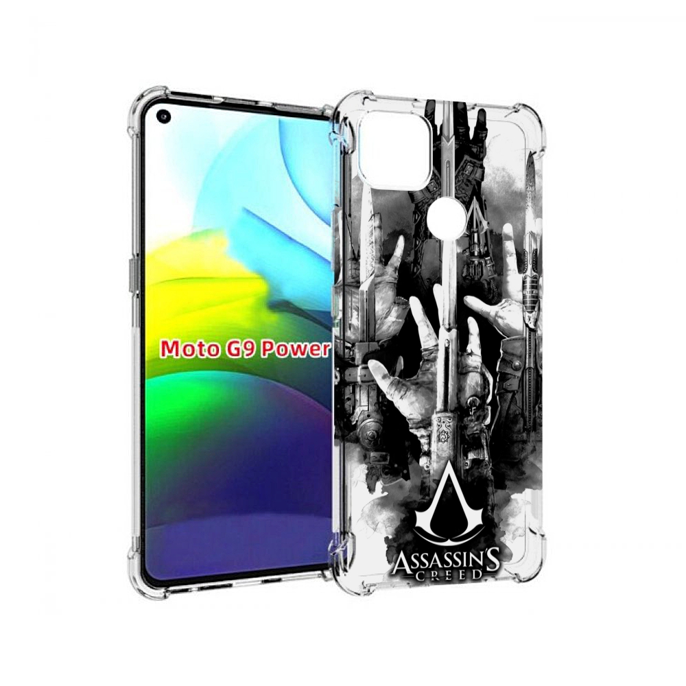 

Чехол MyPads Assassin's Creed скрытый клинок для Motorola Moto G9 Power, Прозрачный, Tocco
