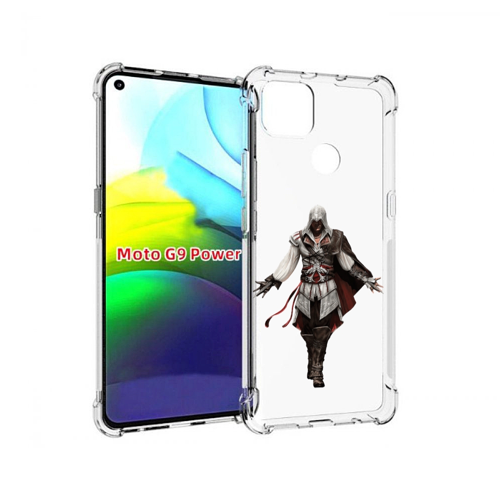 

Чехол MyPads Assassin's-Creed мужской для Motorola Moto G9 Power, Прозрачный, Tocco