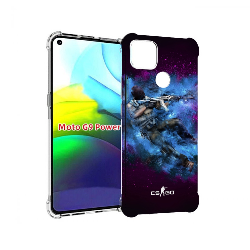 

Чехол MyPads CS-go-террорист для Motorola Moto G9 Power, Прозрачный, Tocco